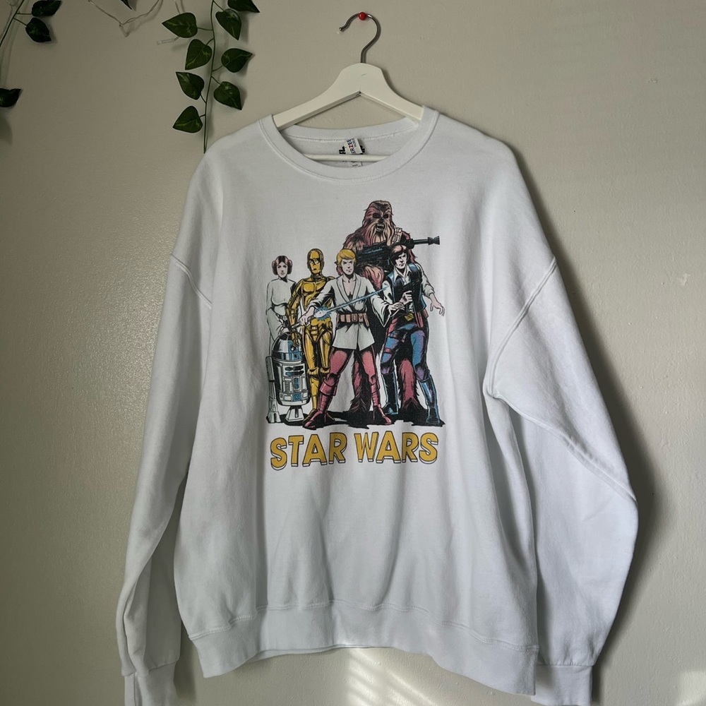 Star Wars Sweatshirt - Graphic on Front and Back
